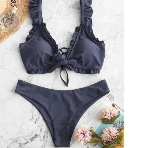Zaful Other - Gray Bikini